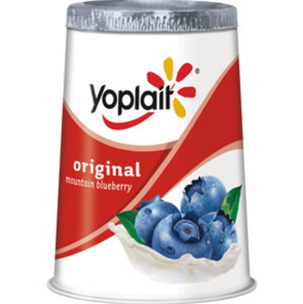 Yoplait, Original Yogurt, Mountain Blueberry, 6 oz La Comprita